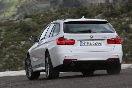 BMW 320d Touring, Heckansicht
