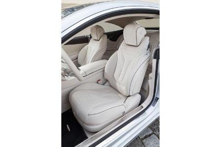 Mercedes S 500 4Matic Coupé, Fahrersitz