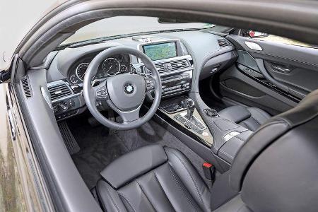 BMW 650i Coupé, Cockpit