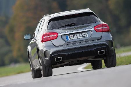 Mercedes GLA 250 4Matic, Heckansicht