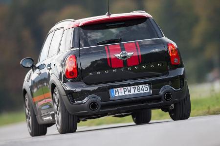 Mini Countryman JCW All4, Heckansicht