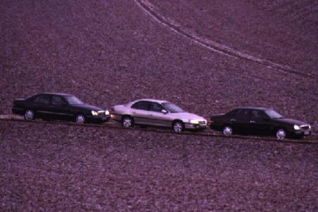 Ford Scorpio 2.0 16 V, Opel Omega 2.0 16 V, Mercedes E 200