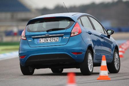 Ford Fiesta 1.0 Ecoboost, Heckansicht