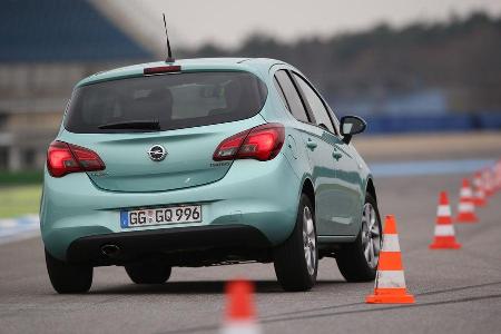 Opel Corsa 1.0 Turbo, Heckansicht
