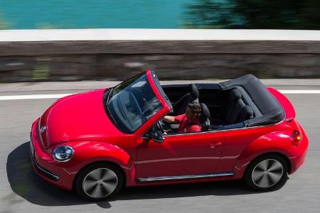 VW Beetle Cabrio, Draufsicht