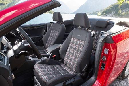 VW Golf Cabrio, Fahrersitz