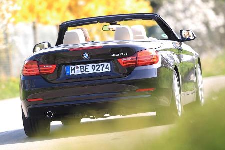 BMW 420d Cabrio, Heckansicht