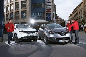 Renault Captur dCi 90 gegen Nissan Juke 1.5 dCi