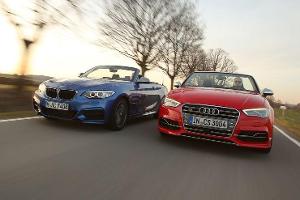 Audi S3 Cabrio und BMW M235i Cabrio Vergleich