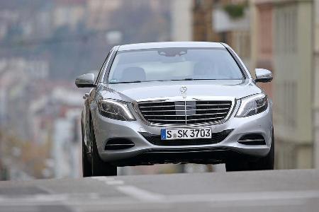 Mercedes S 500 Plug in Hybrid lang, Frontansicht