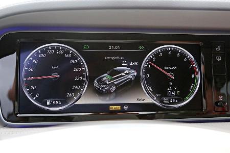 Mercedes S 400 Hybrid, Display, Infotainment