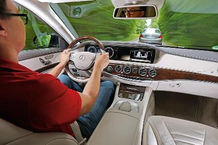 Mercedes S 350 Bluetec, Cockpit