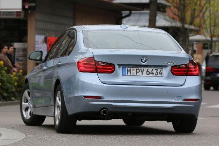BMW 320i EDE, Heckansicht