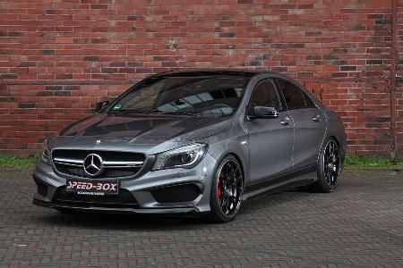 Mercedes CLA 45 AMG mit Felgen von Schmidt