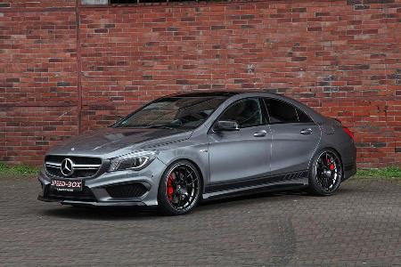 Mercedes CLA 45 AMG mit Felgen von Schmidt