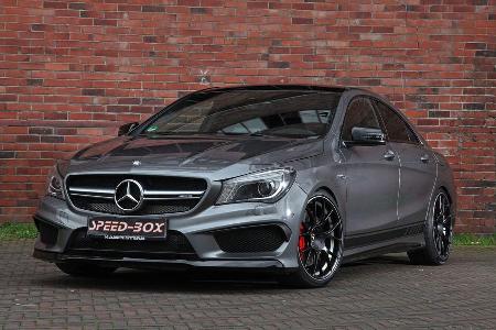Mercedes CLA 45 AMG mit Felgen von Schmidt