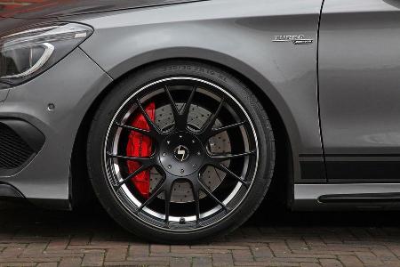 Mercedes CLA 45 AMG mit Felgen von Schmidt