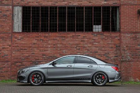 Mercedes CLA 45 AMG mit Felgen von Schmidt
