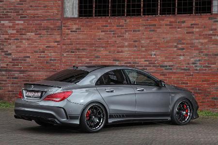 Mercedes CLA 45 AMG mit Felgen von Schmidt