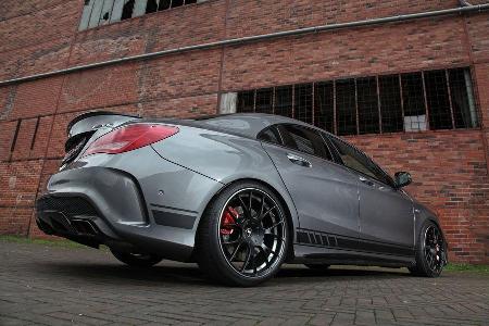 Mercedes CLA 45 AMG mit Felgen von Schmidt