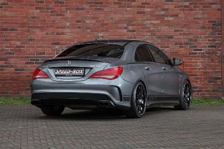 Mercedes CLA 45 AMG mit Felgen von Schmidt