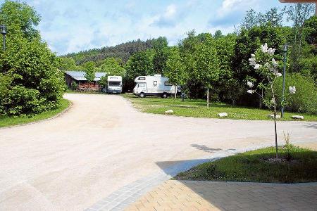 Stellplatz Therme Obernsees