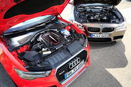 Audi RS 6 Avant Performance, BMW M5 Competition, Motor
