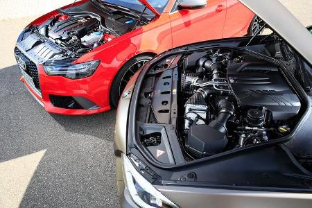Audi RS 6 Avant Performance, BMW M5 Competition, Motor