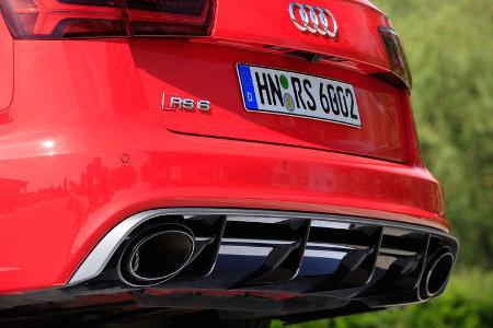 Audi RS 6 Avant Performance, Endrohre