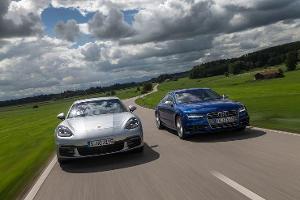 Audi S7 Sportback vs. Porsche Panamera 4S