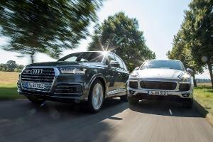 Audi SQ7 4.0 TDI Quattro vs. Porsche Cayenne S Diesel