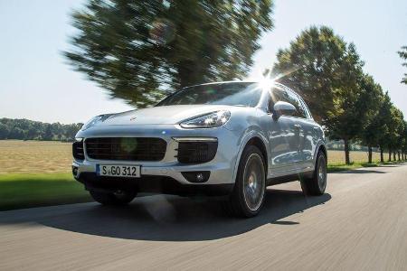 Porsche Cayenne S Diesel, Frontansicht