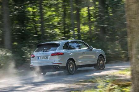 Porsche Cayenne S Diesel, Heckansicht
