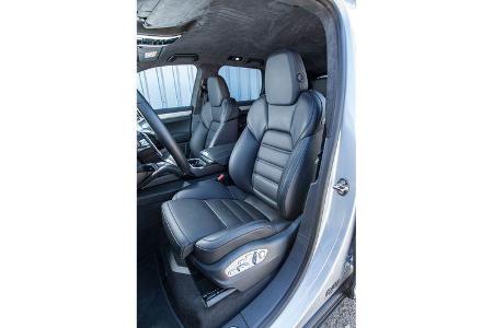 Porsche Cayenne S Diesel, Fahrersitz