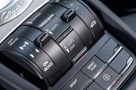 Porsche Cayenne S Diesel, Bedienelemente