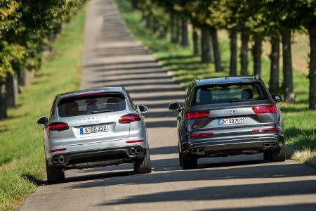 Audi SQ7 4.0 TDI Quattro, Porsche Cayenne S Diesel