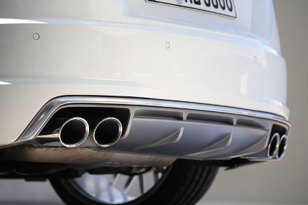 Audi TTS Roadster, Endrohre