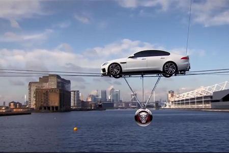 Jaguar XE Presentation River Thames