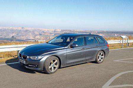 BMW 320d Touring, Seitenansicht