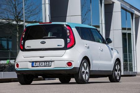 Kia Soul EV, Heckansicht