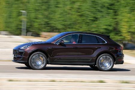 Porsche Macan, Seitenansicht