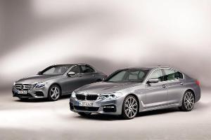 Neuer BMW 5er und Mercedes E-Klasse im Vergleich