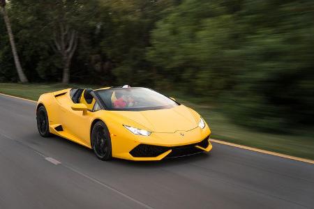Lamborghini Huracán Spyder - Supersportwagen - Cabrio - Fahrbericht - 01/16