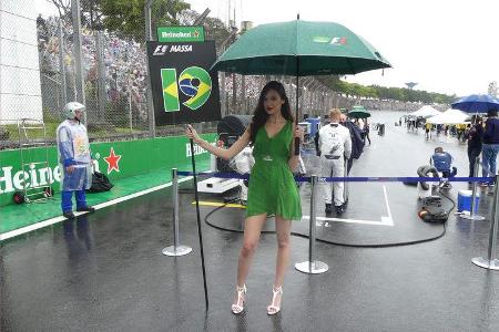 Grid Girls - GP Brasilien 2016 - Interlagos - Formel 1