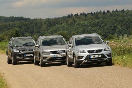 Seat Ateca, VW Tiguan, Ford Kuga, AMS1616 Seat Ateca, VW Tiguan, Ford Kuga, AMS1616