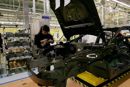 Volvo S90 Produktion China Volvo S90 Produktion China