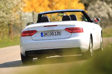 Audi A5 Cabrio, Heckansicht
