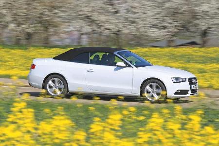 Audi A5 Cabrio, Seitenansicht