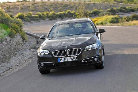 BMW Fünfer Touring, Frontansicht