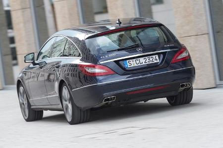 Mercedes CLS Shooting Brake, Heckansicht